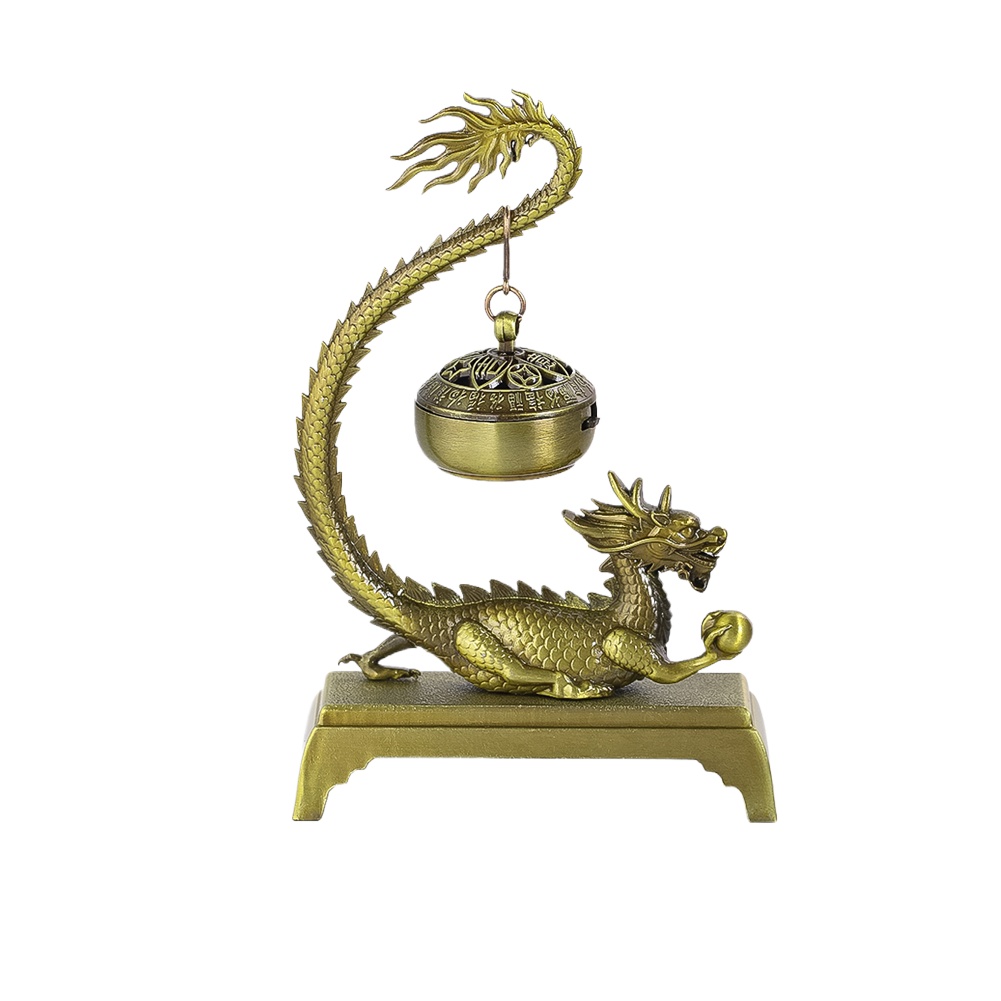 Home Fragrance Business - Liga vintage dragão chinês queimador de