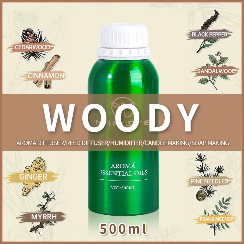 Parfum Home Fragrance - NAMSTE Difusor Óleos Essenciais Coleção Woody