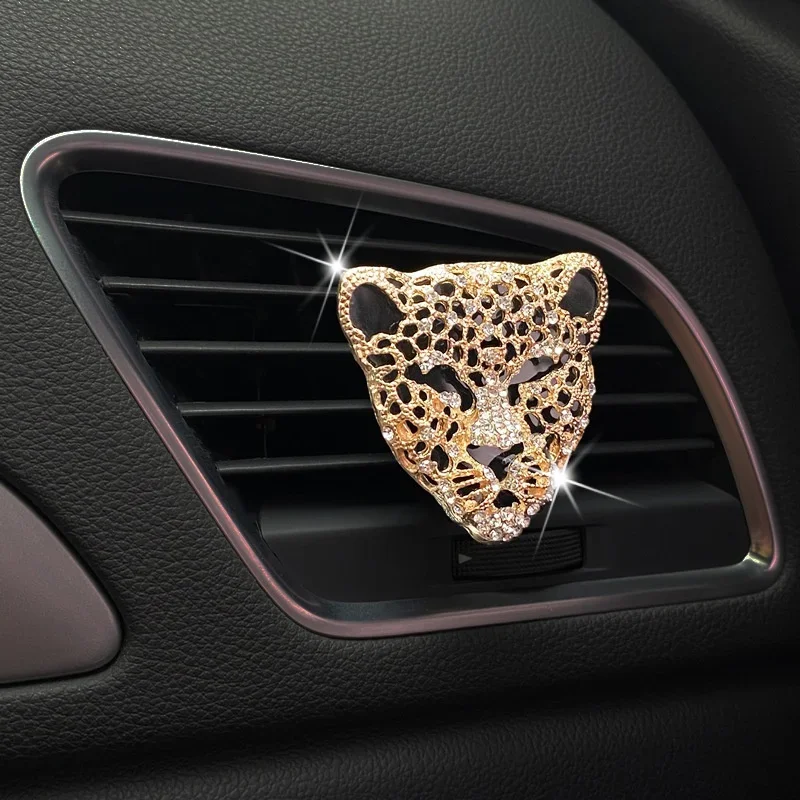 Diamante leopardo carro purifi - Car Vent Diffuser avaliação e preço