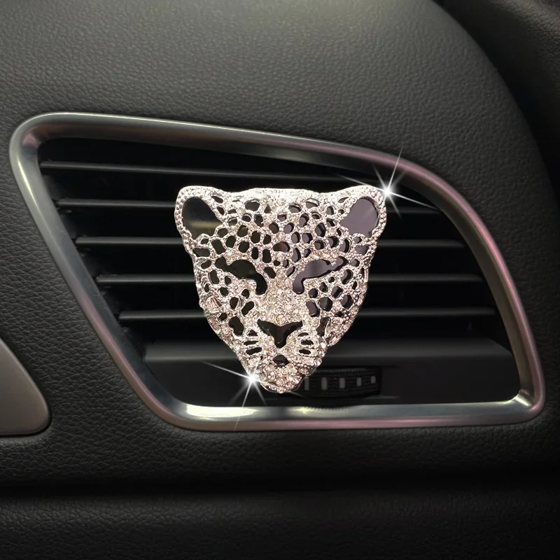Diamante leopardo carro purifi - Car Vent Diffuser avaliação e preço