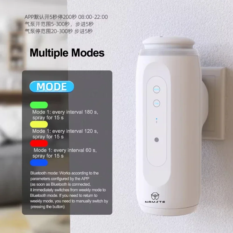 NAMSTE Difusor Inteligente Por - Home Fragrance Vaporizer avaliação e preço
