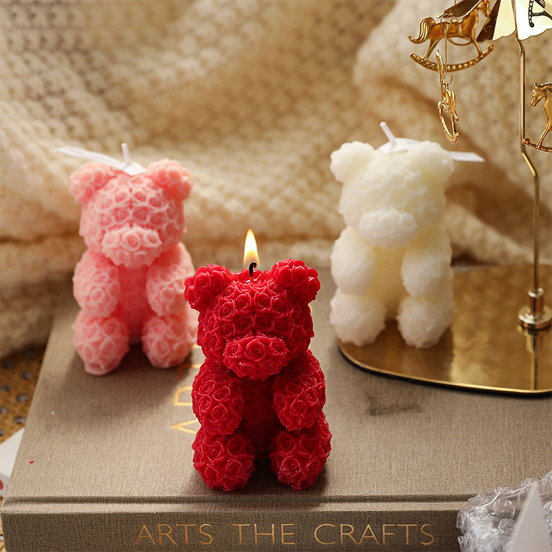 Rose Bear Home Fragrance Premi - Home Fragrance Velas avaliação e preço