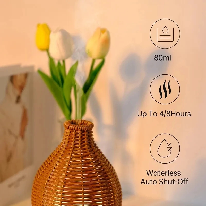 Madeira Weave Mini Vaso Umidif - Home Fragrance Types avaliação e preço