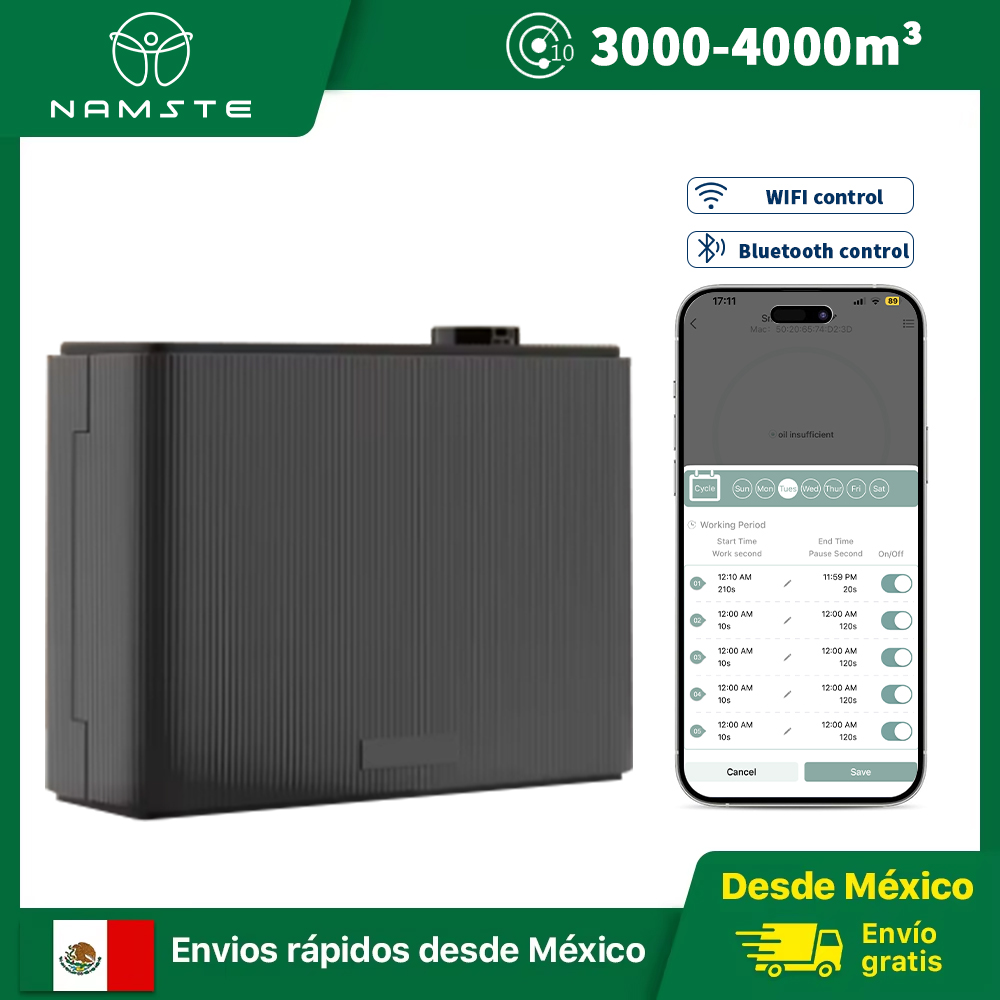 Difusor de Aroma NAMSTE 800ML  - Home Fragrance Vaporizer avaliação e preço